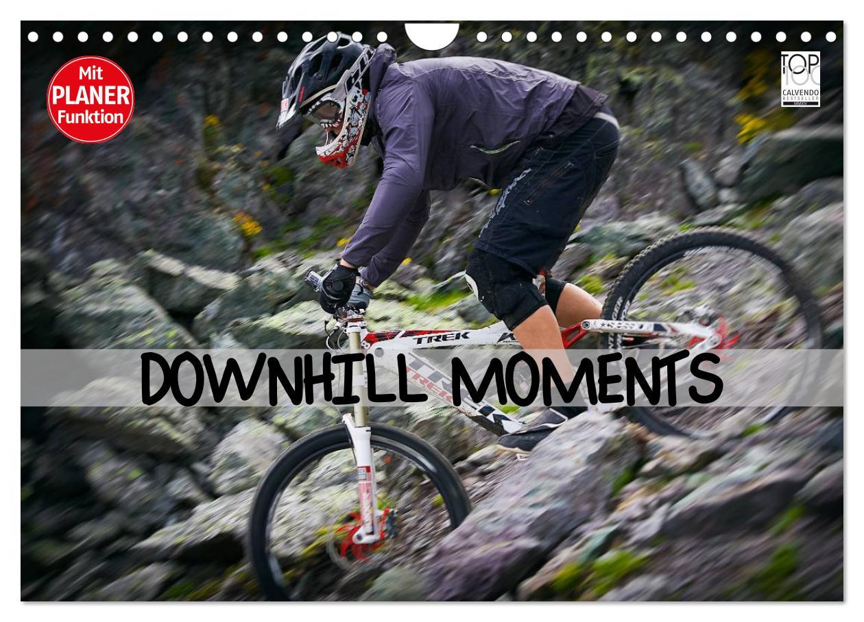 Cover: 9783435537396 | Downhill Moments (Wandkalender 2025 DIN A4 quer), CALVENDO...