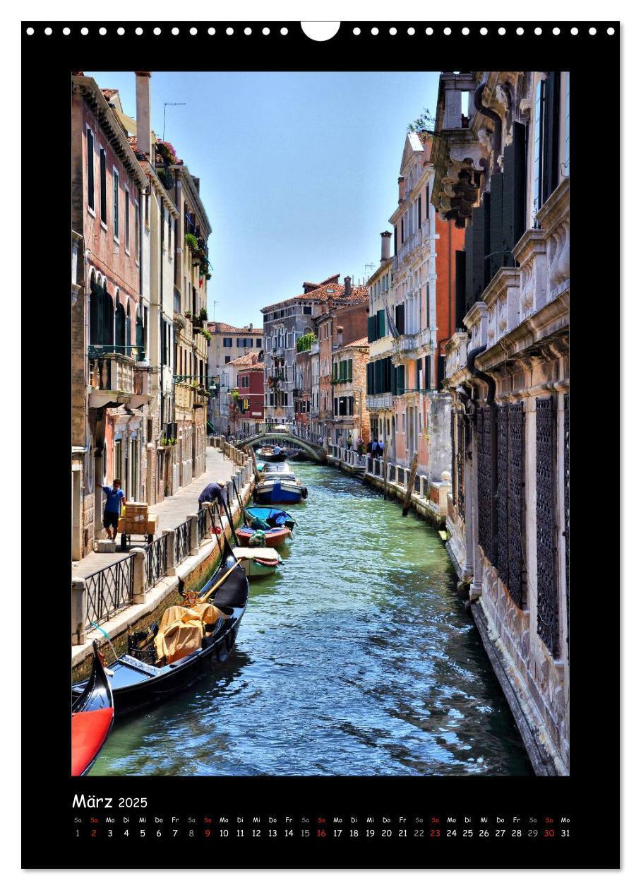 Bild: 9783457081235 | Venedig (Wandkalender 2025 DIN A3 hoch), CALVENDO Monatskalender