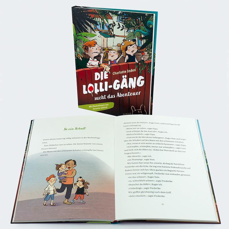 Bild: 9783446277199 | Die Lolli-Gäng sucht das Abenteuer | Charlotte Inden | Buch | 96 S.