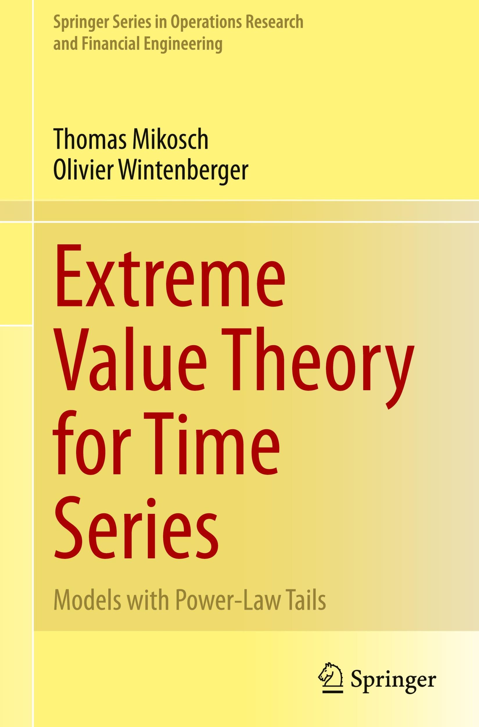 Cover: 9783031591556 | Extreme Value Theory for Time Series | Models with Power-Law Tails