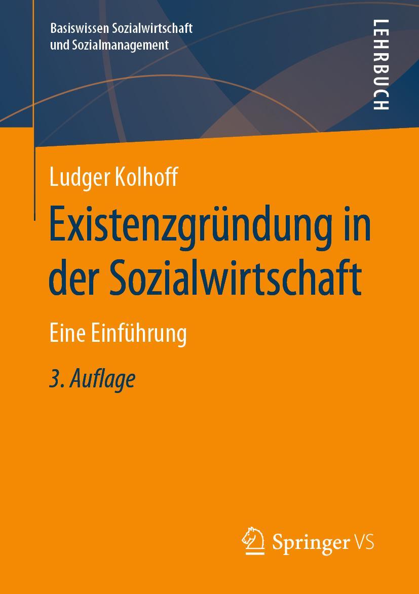 Cover: 9783658232801 | Existenzgründung in der Sozialwirtschaft | Eine Einführung | Kolhoff