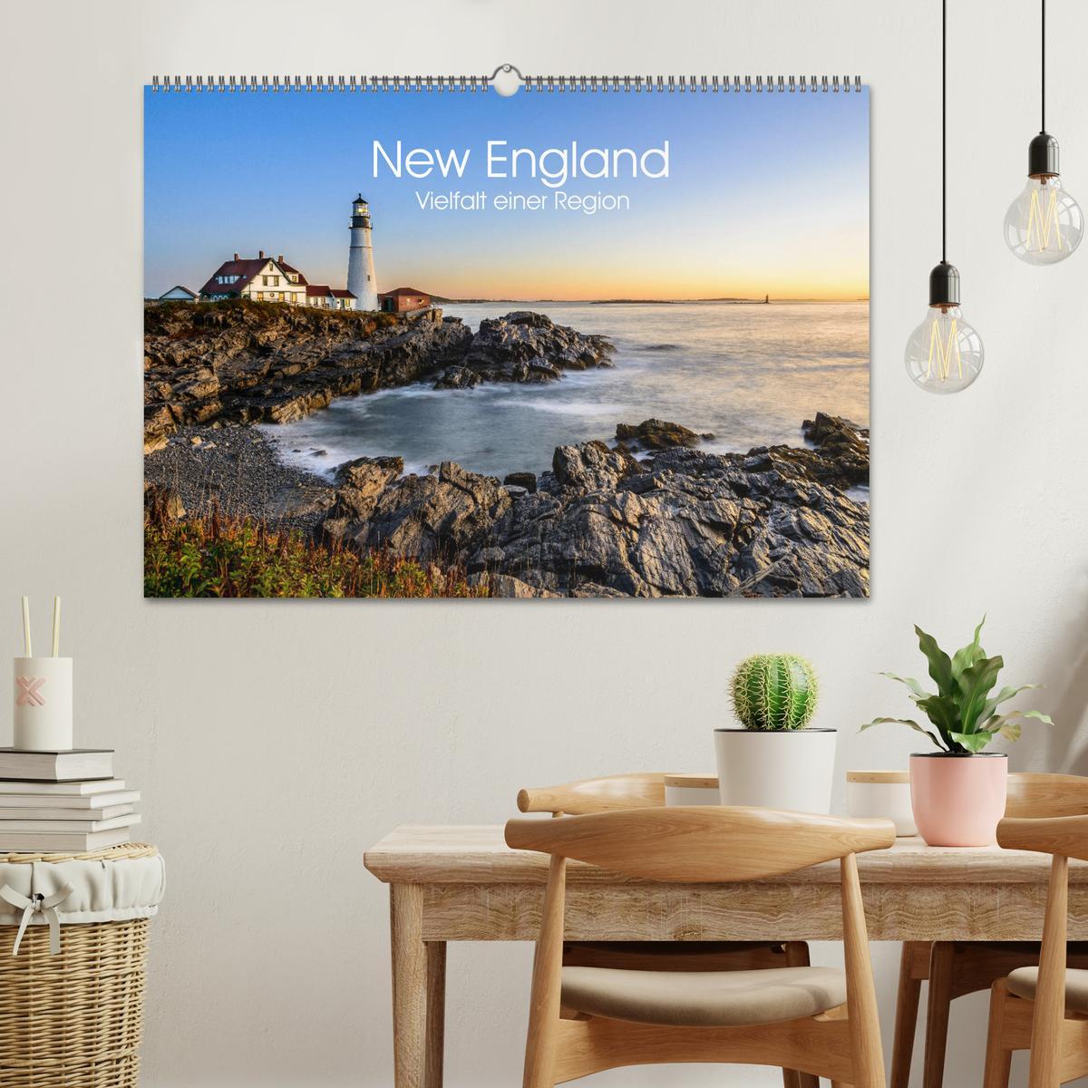 Bild: 9783435335619 | New England - Vielfalt einer Region (Wandkalender 2025 DIN A2...