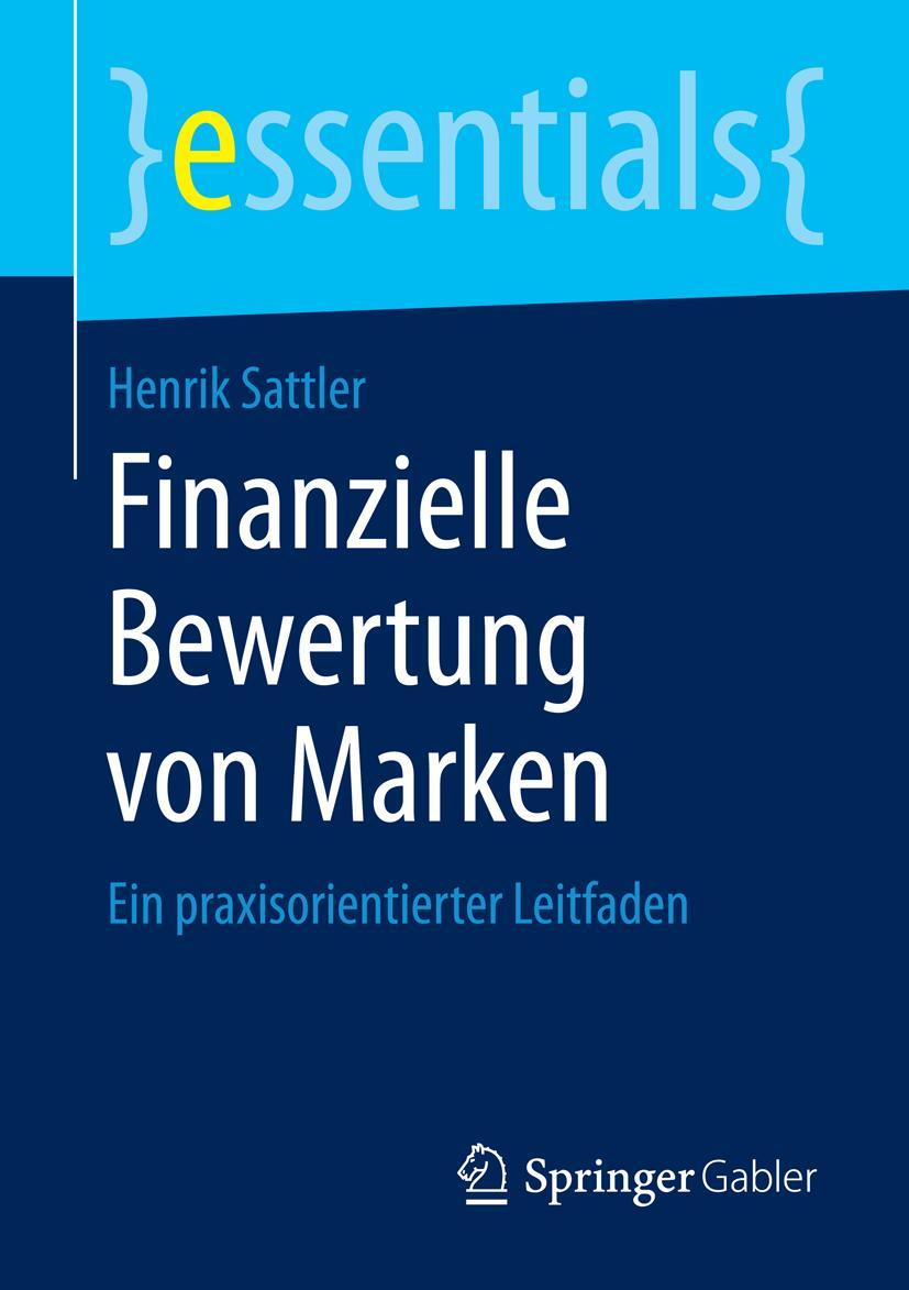 Cover: 9783658088002 | Finanzielle Bewertung von Marken | Ein praxisorientierter Leitfaden