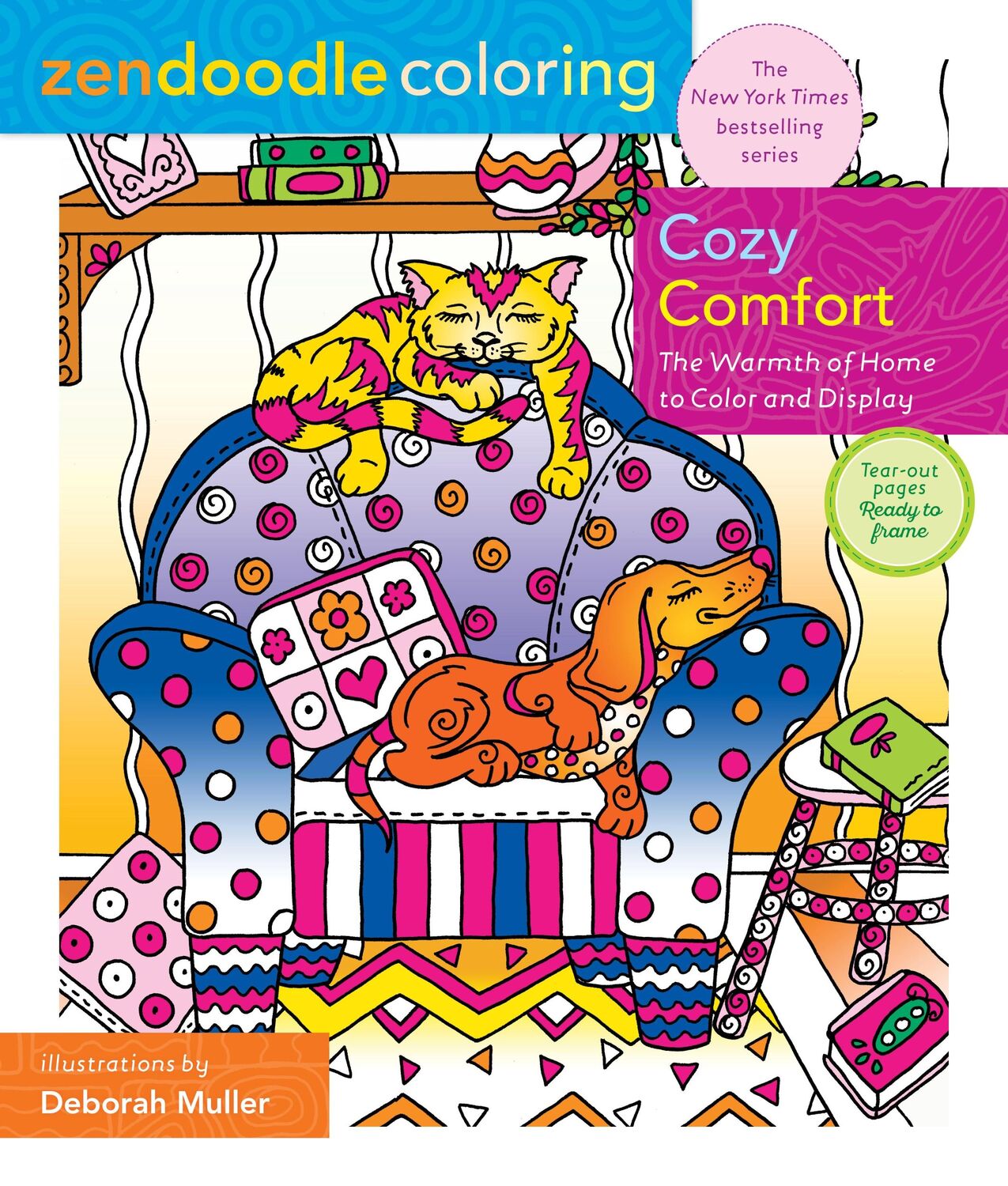 Cover: 9781250285508 | Zendoodle Coloring: Cozy Comfort | Deborah Muller | Taschenbuch | 2023