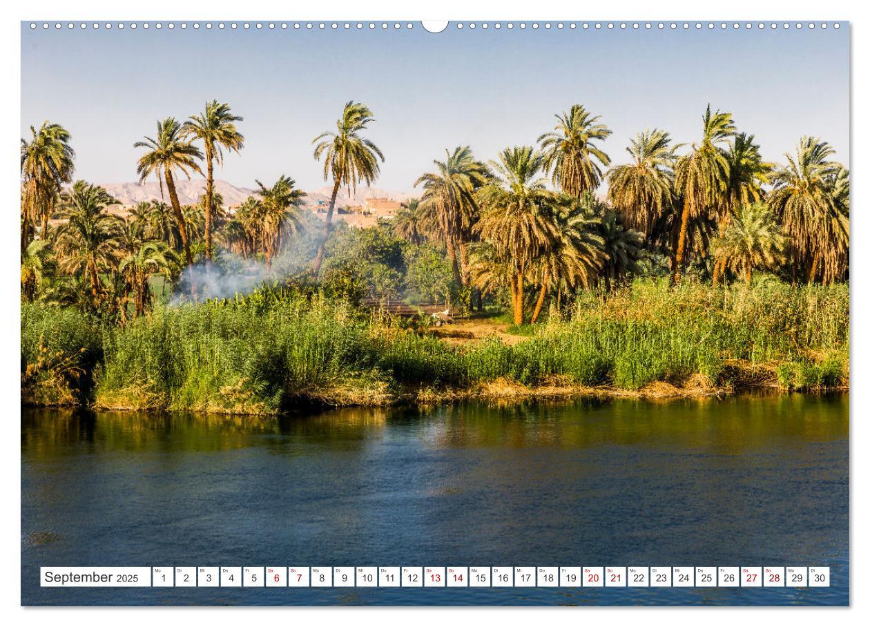 Bild: 9783383874543 | Ägypten Landschaften am Nil (Wandkalender 2025 DIN A2 quer),...