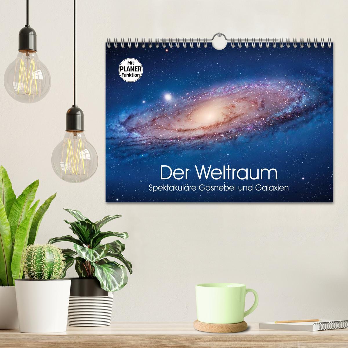 Bild: 9783435484010 | Der Weltraum. Spektakuläre Gasnebel und Galaxien (Wandkalender 2025...