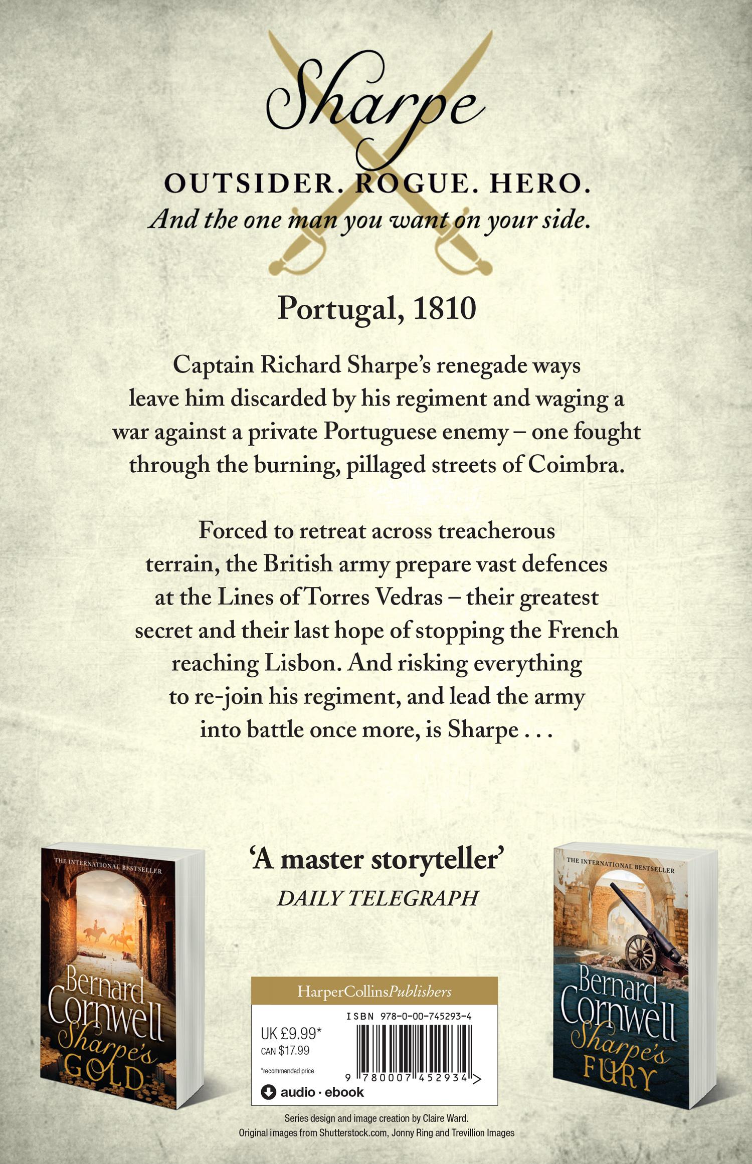 Rückseite: 9780007452934 | Sharpe's Escape | The Bussaco Campaign, 1810 | Bernard Cornwell | Buch