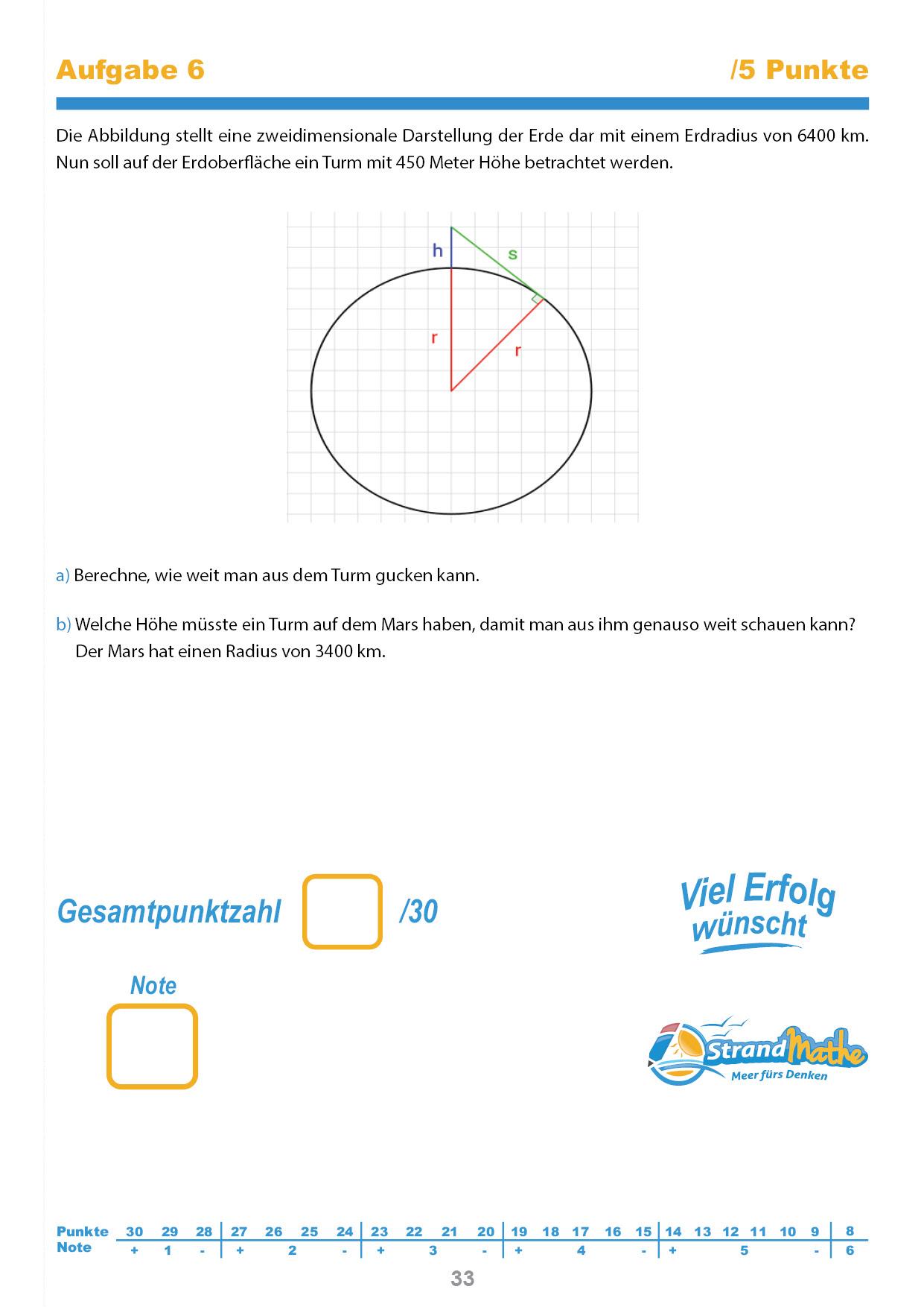 Bild: 9783946641285 | Mathematik Klassenarbeitstrainer Klasse 8 - StrandMathe | Broschüre