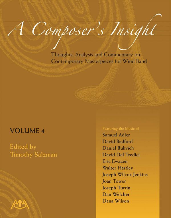 Cover: 9781574631548 | A Composer's Insight - Volume 4 | Timothy Salzman | Taschenbuch | Buch