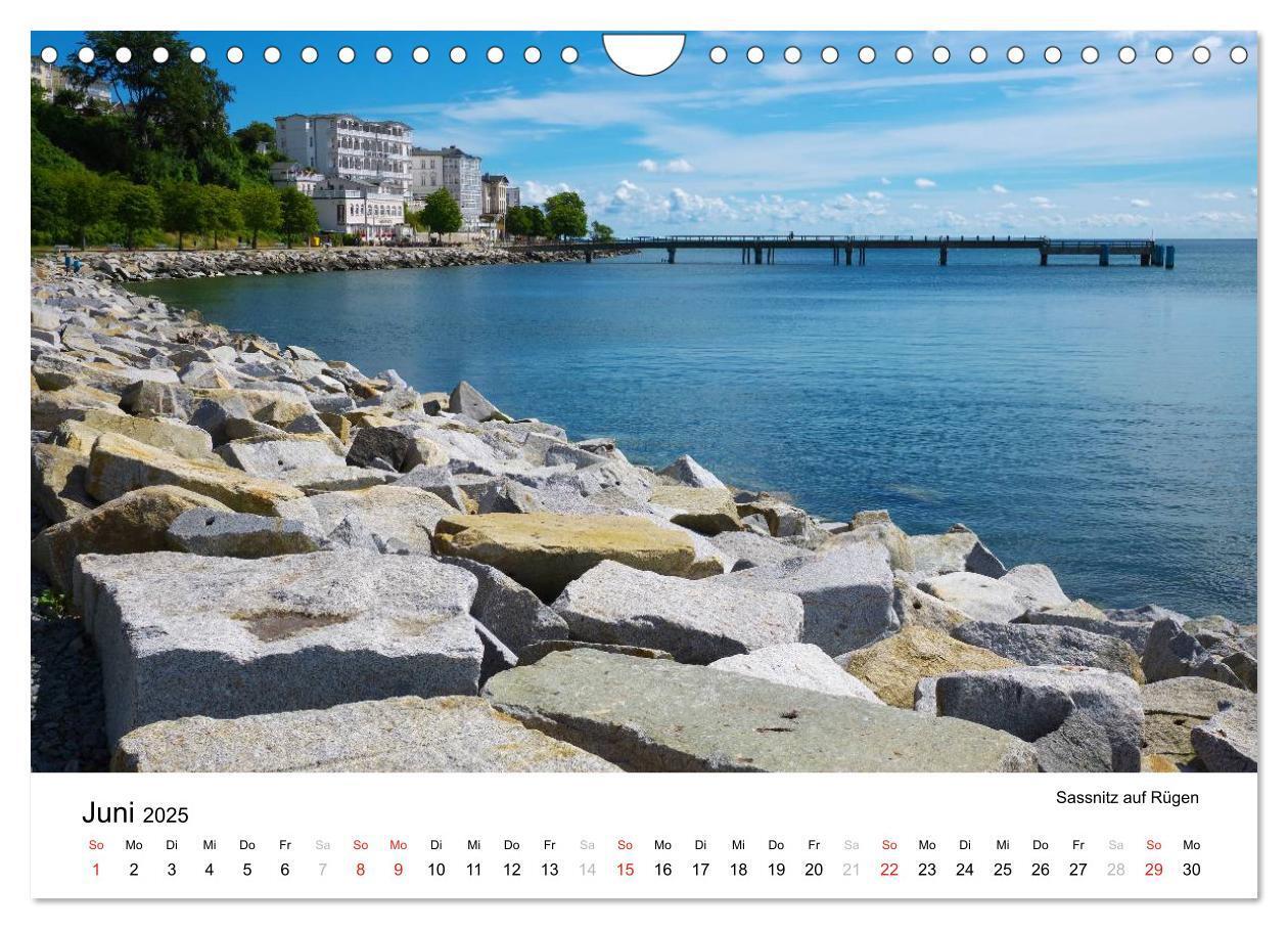 Bild: 9783435693924 | Rügen und Hiddensee (Wandkalender 2025 DIN A4 quer), CALVENDO...