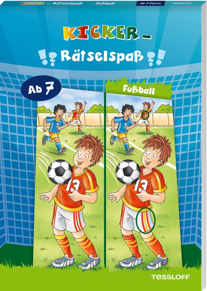 Cover: 9783788645311 | Kicker-Rätselspaß. Fußball | Rätseln für Kinder ab 7 Jahren | Lohr