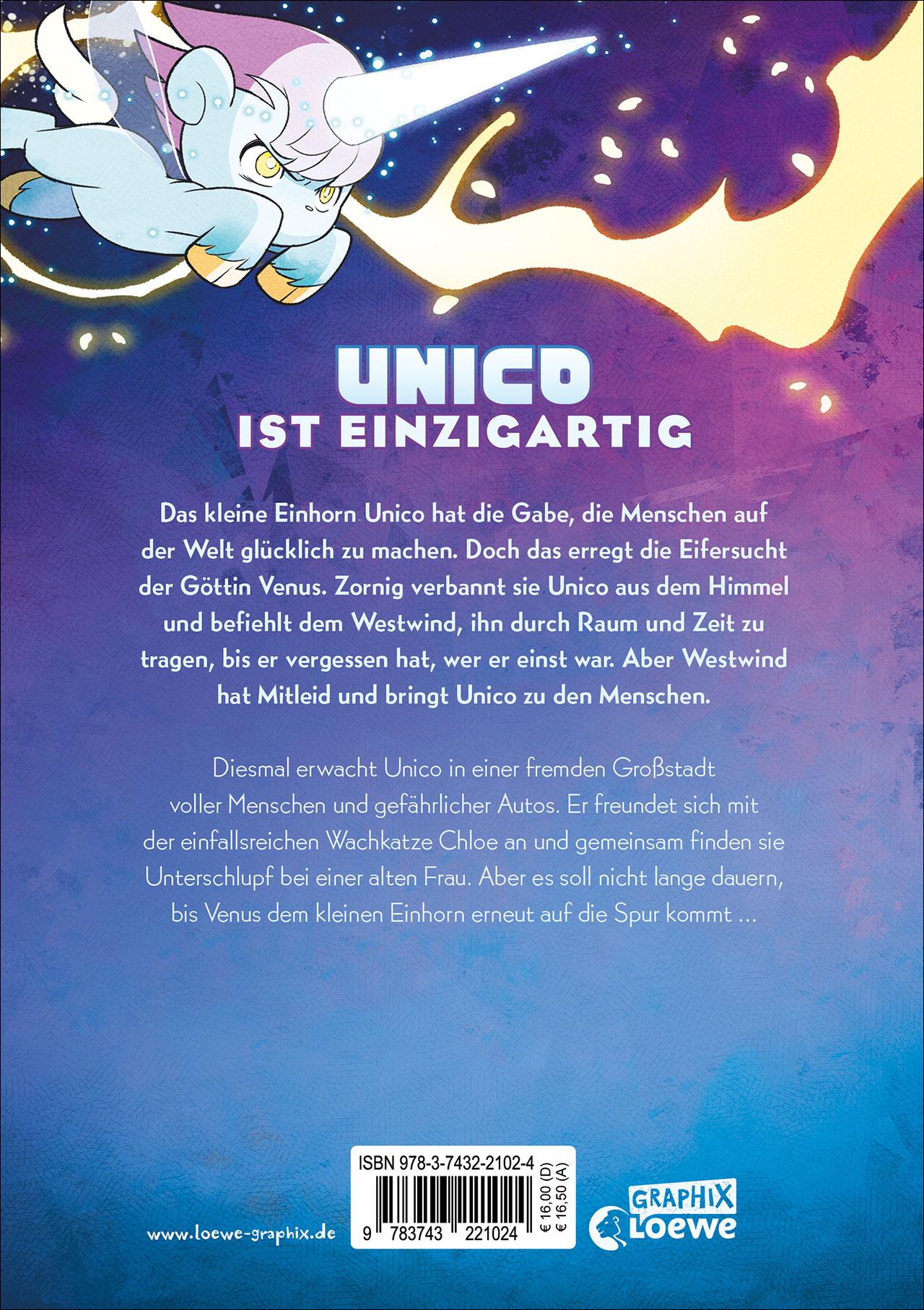 Rückseite: 9783743221024 | Unico erwacht (Band 1) | Osamu Tezuka (u. a.) | Buch | 224 S. | 2025