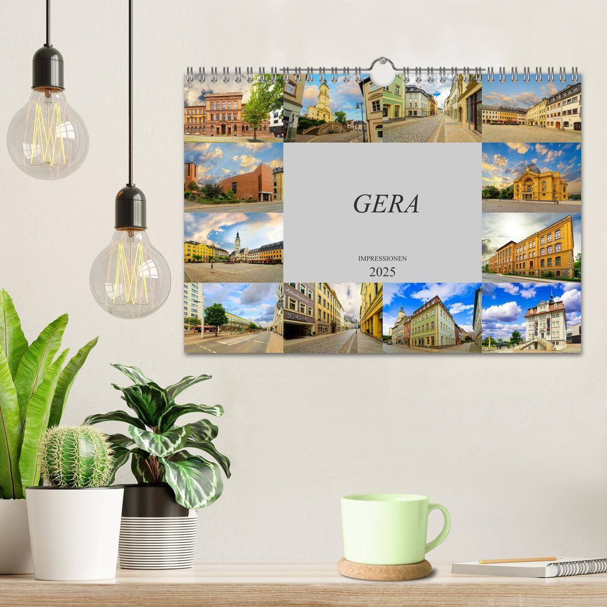 Bild: 9783435313402 | Gera Impressionen (Wandkalender 2025 DIN A4 quer), CALVENDO...