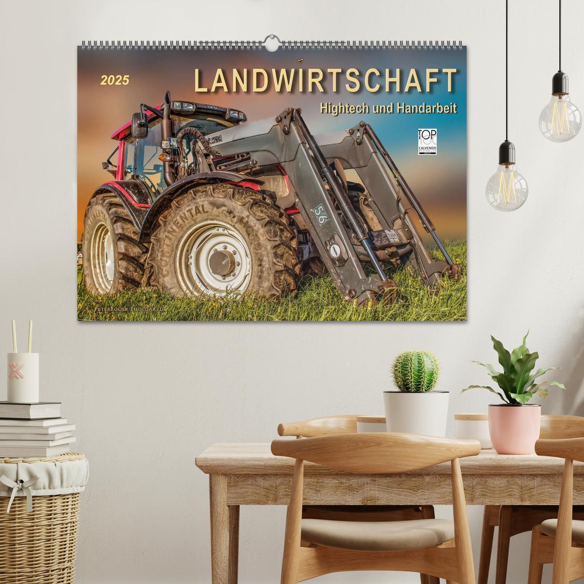 Bild: 9783435381265 | Landwirtschaft - Hightech und Handarbeit (Wandkalender 2025 DIN A2...