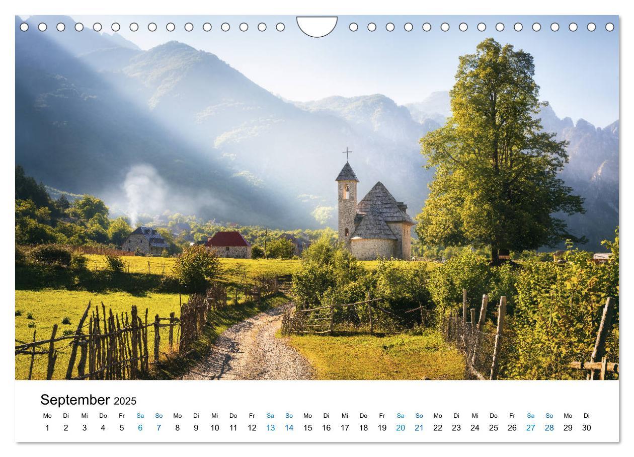 Bild: 9783435284139 | Albanien - Europas geheimes Paradies (Wandkalender 2025 DIN A4...