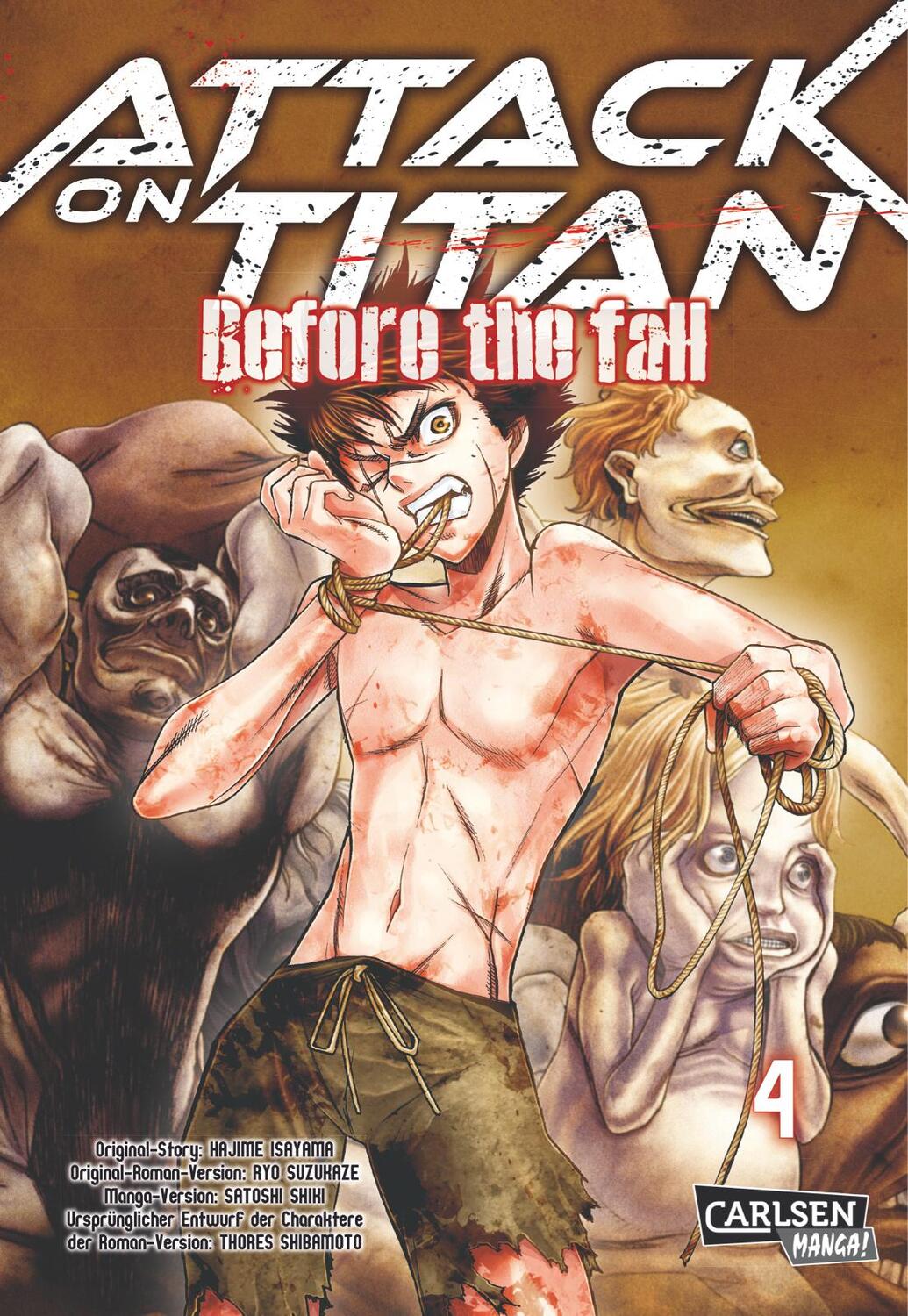 Cover: 9783551743732 | Attack on Titan - Before the Fall 4 | Hajime Isayama (u. a.) | Buch