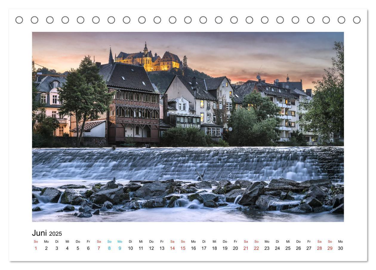 Bild: 9783435310609 | Marburg an der Lahn - ein Jahr in Bildern (Tischkalender 2025 DIN...