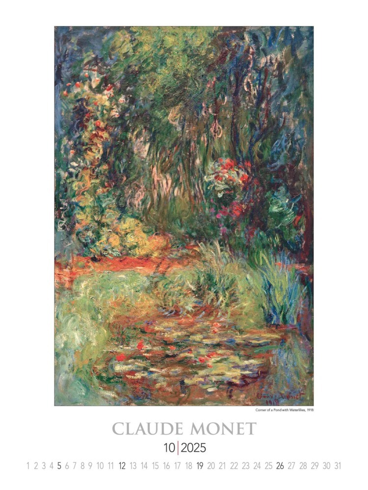 Bild: 4251732344016 | Alpha Edition - Claude Monet 2025 Bildkalender, 42x56cm,...