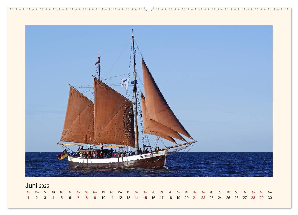 Bild: 9783435310364 | Unter vollen Segeln Traditionssegler auf der Ostsee (Wandkalender...