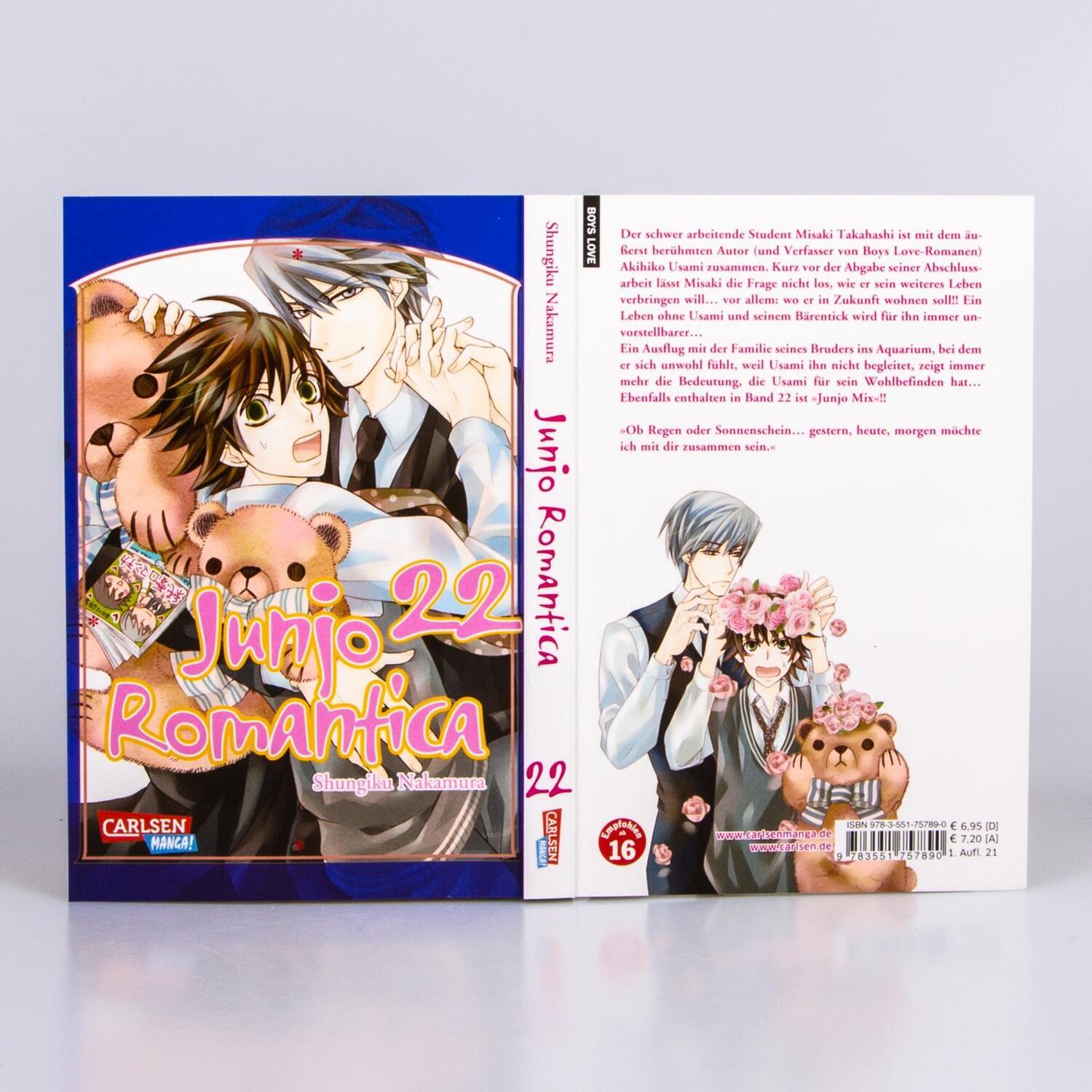 Bild: 9783551757890 | Junjo Romantica 22 | Die beliebte Boys-Love-Soap-Opera | Nakamura