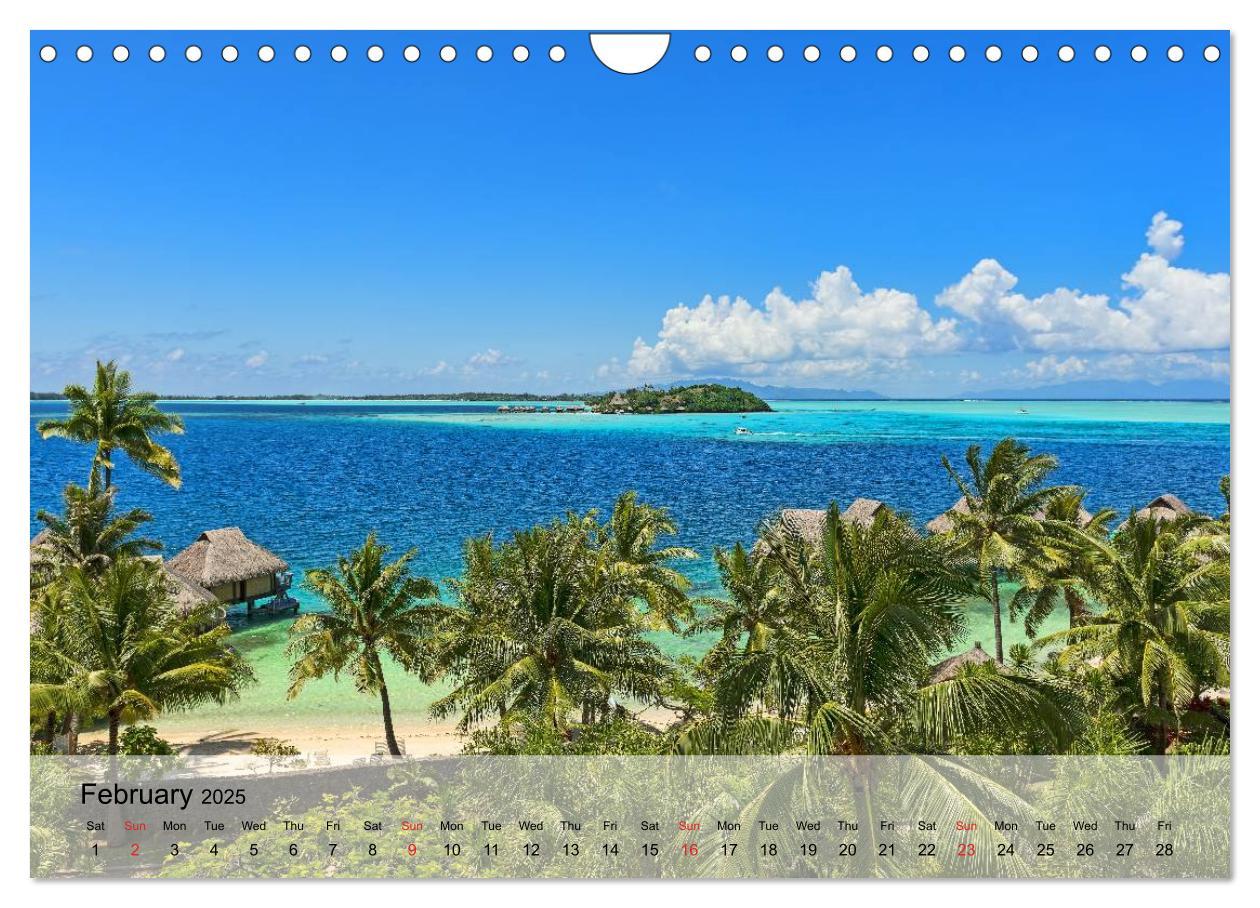 Bild: 9781325960781 | French Polynesia Paradise in the South Pacific (Wall Calendar 2025...