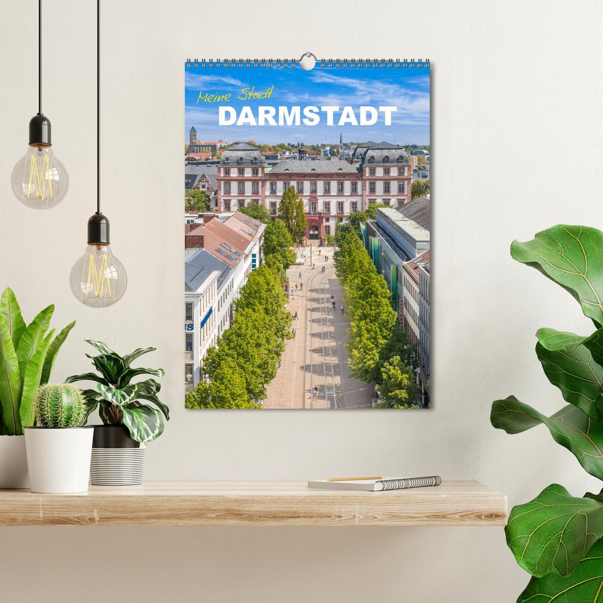 Bild: 9783435987542 | Meine Stadt Darmstadt (Wandkalender 2025 DIN A3 hoch), CALVENDO...