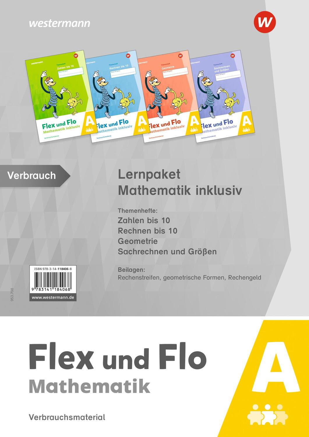 Cover: 9783141184068 | Flex und Flo - Mathematik inklusiv. Paket A | Ausgabe 2021 | Stück