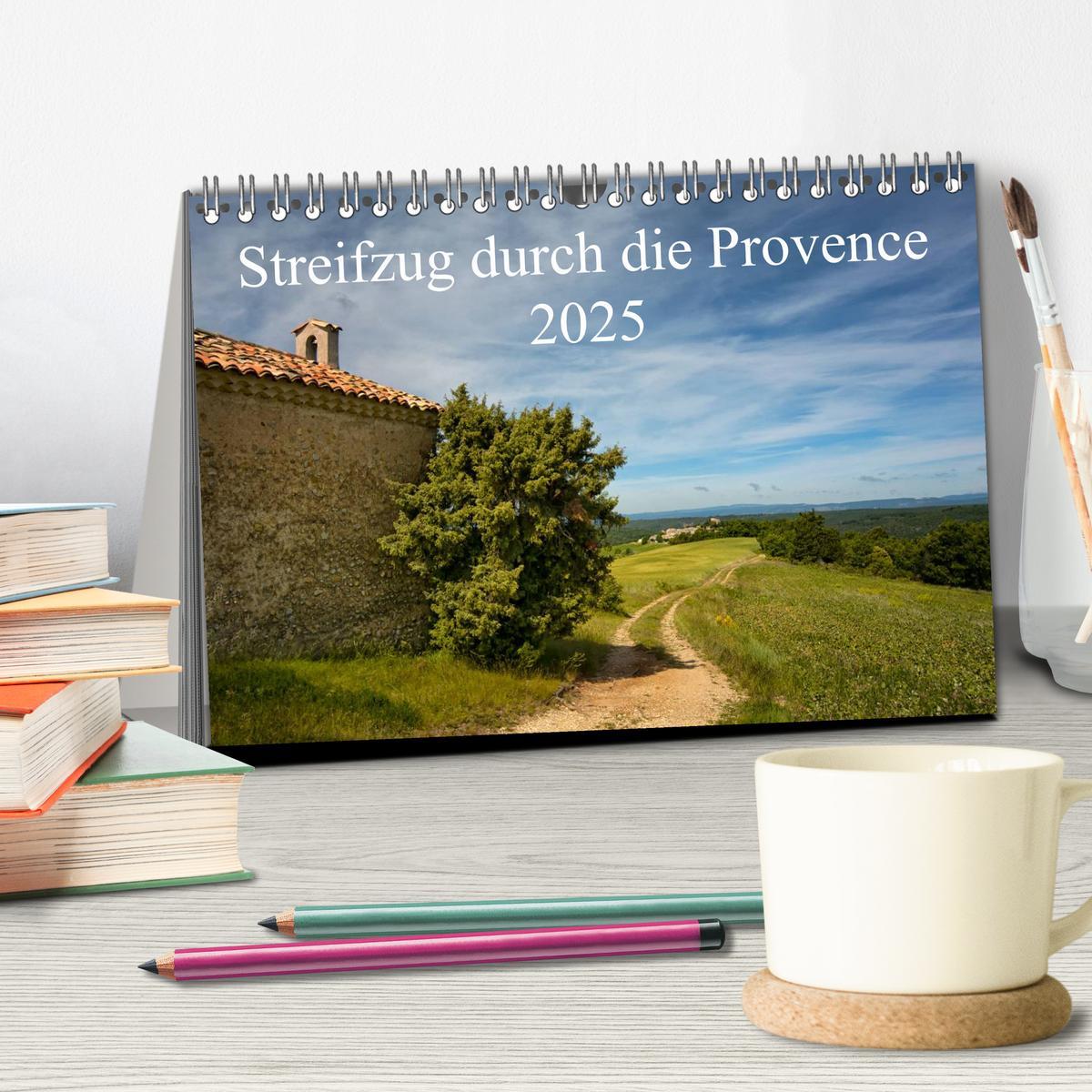 Bild: 9783435696390 | Streifzug durch die Provence (Tischkalender 2025 DIN A5 quer),...