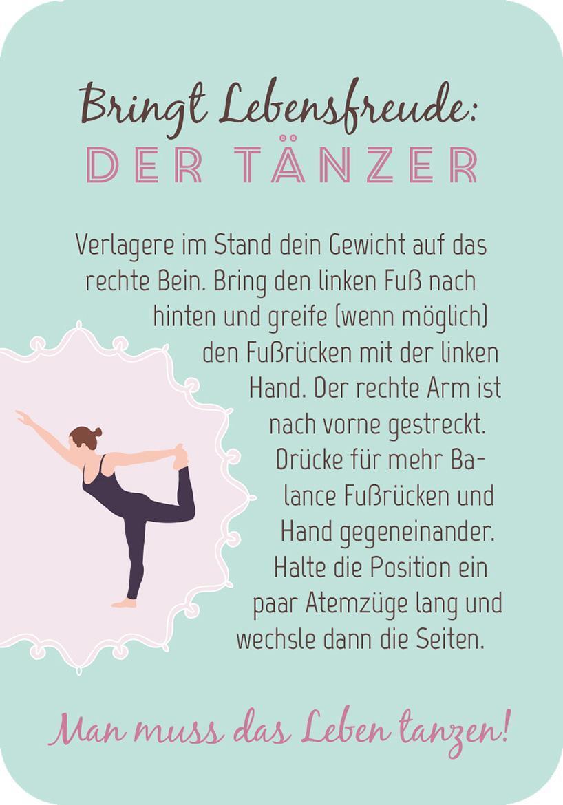 Bild: 9783845842219 | 50 Tage mit Yoga. Ideenkärtchen für den Alltag | Taschenbuch | 51 S.