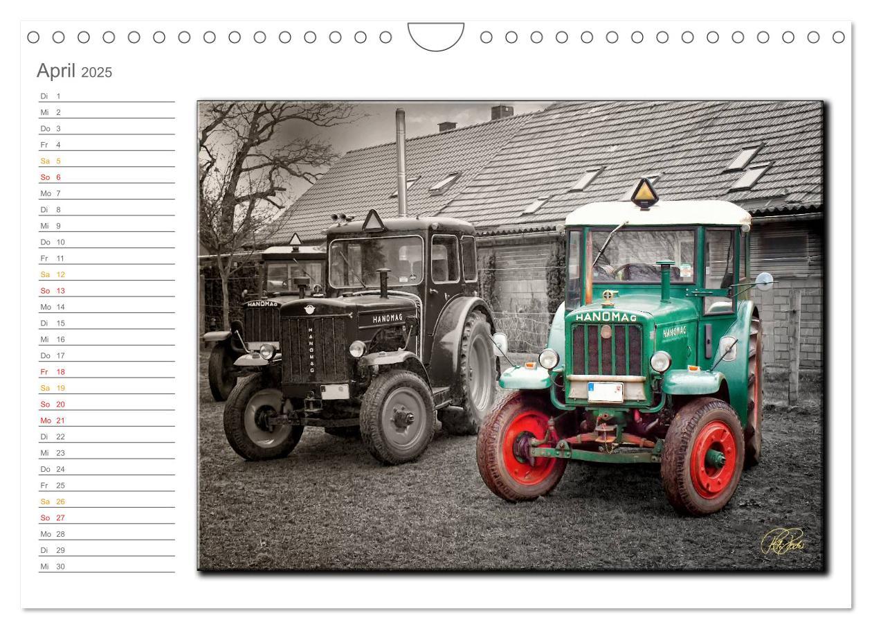 Bild: 9783435669660 | Oldtimer - nostalgische Trecker und Lastwagen (Wandkalender 2025...