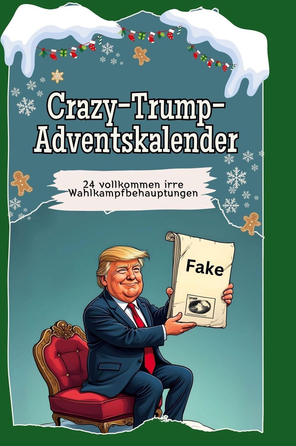 Cover: 9783759110947 | Crazy-Trump-Adventskalender | 24 vollkommen irre Wahlkampfbehauptungen