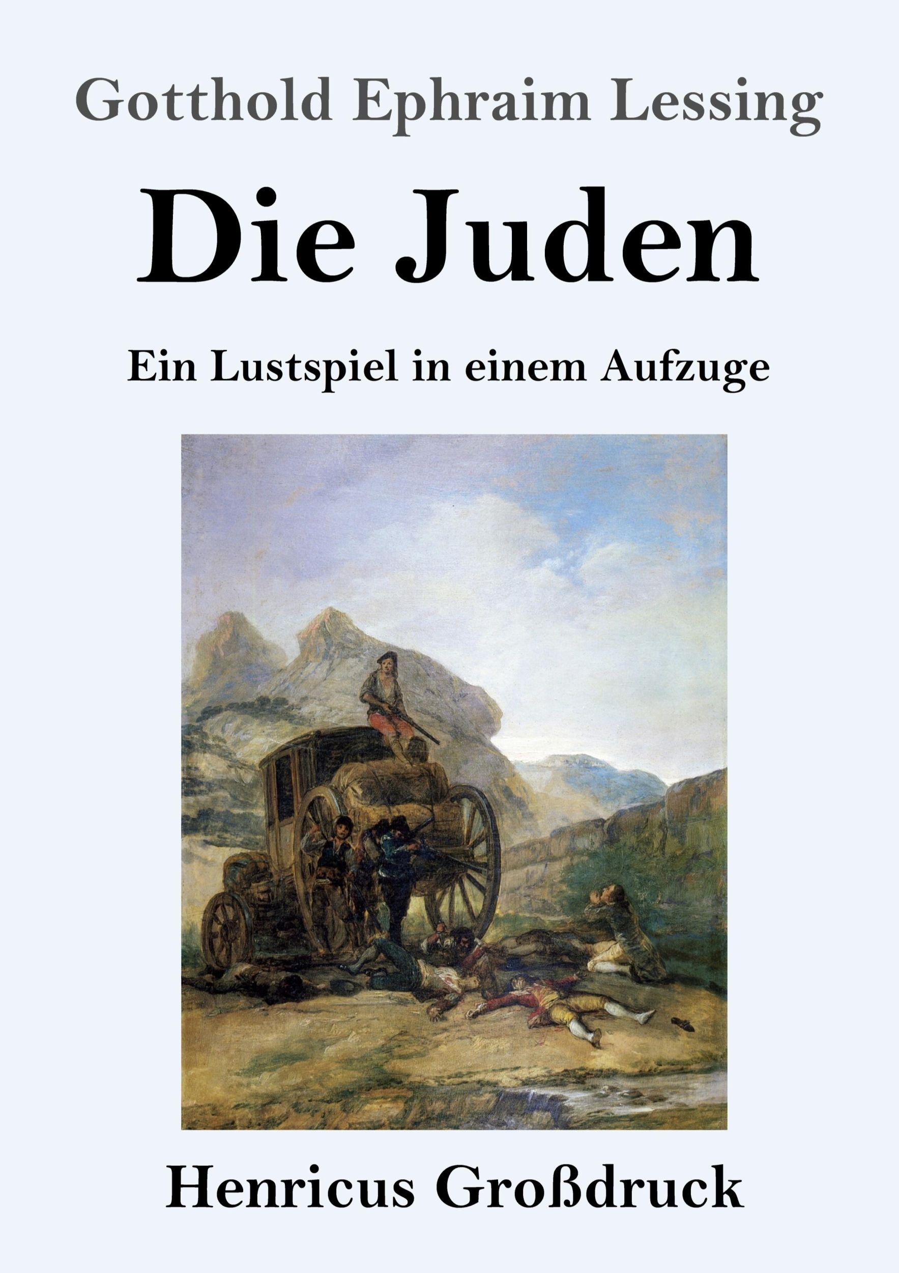 Cover: 9783847844419 | Die Juden (Großdruck) | Ein Lustspiel in einem Aufzuge | Lessing