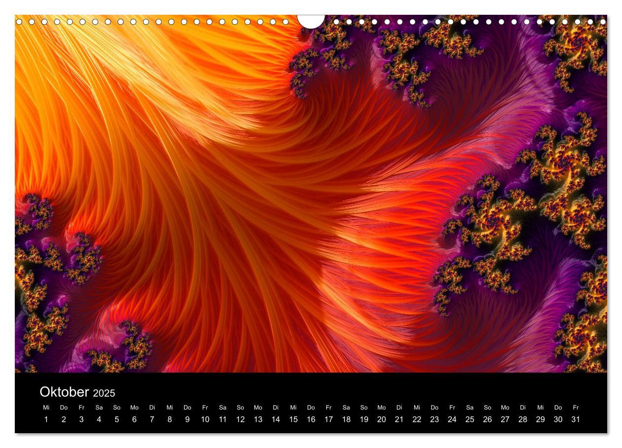 Bild: 9783435400553 | Fraktale - Farben - Formen 2025 (Wandkalender 2025 DIN A3 quer),...