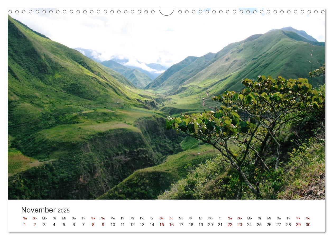 Bild: 9783435003761 | Ecuador - Unbeschreibliche Natur (Wandkalender 2025 DIN A3 quer),...