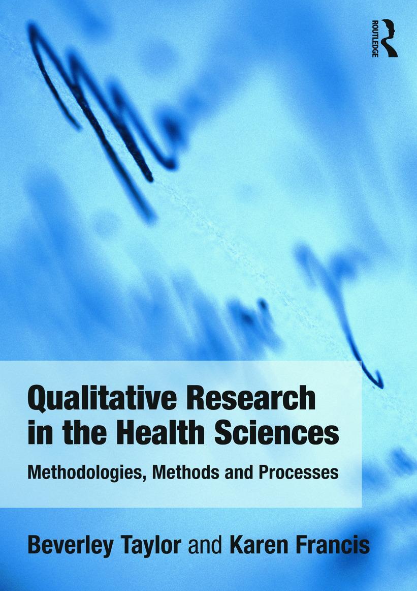 Cover: 9780415682619 | Qualitative Research in the Health Sciences | Bev Taylor (u. a.)