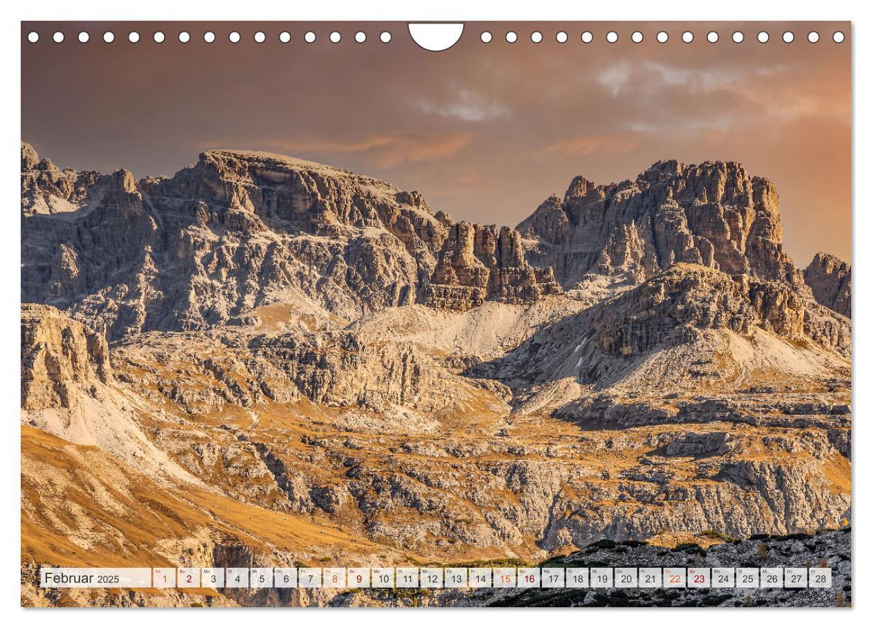 Bild: 9783383998072 | Bergwanderung Dolomiten rund um die Drei Zinnen (Wandkalender 2025...