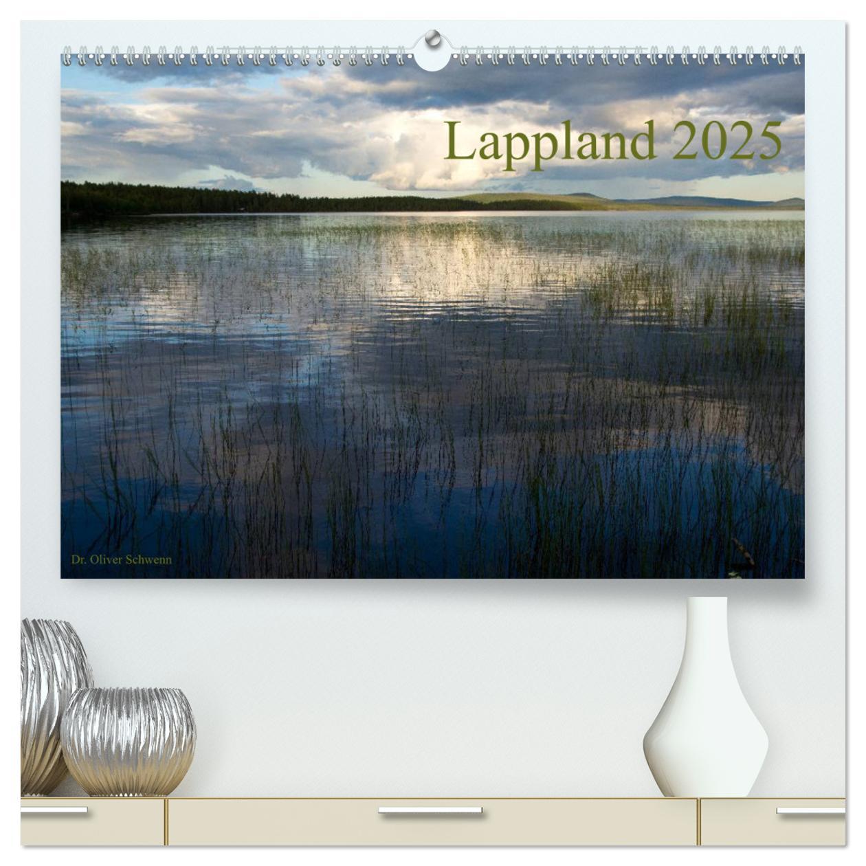 Cover: 9783435774562 | Lappland 2025 (hochwertiger Premium Wandkalender 2025 DIN A2 quer),...