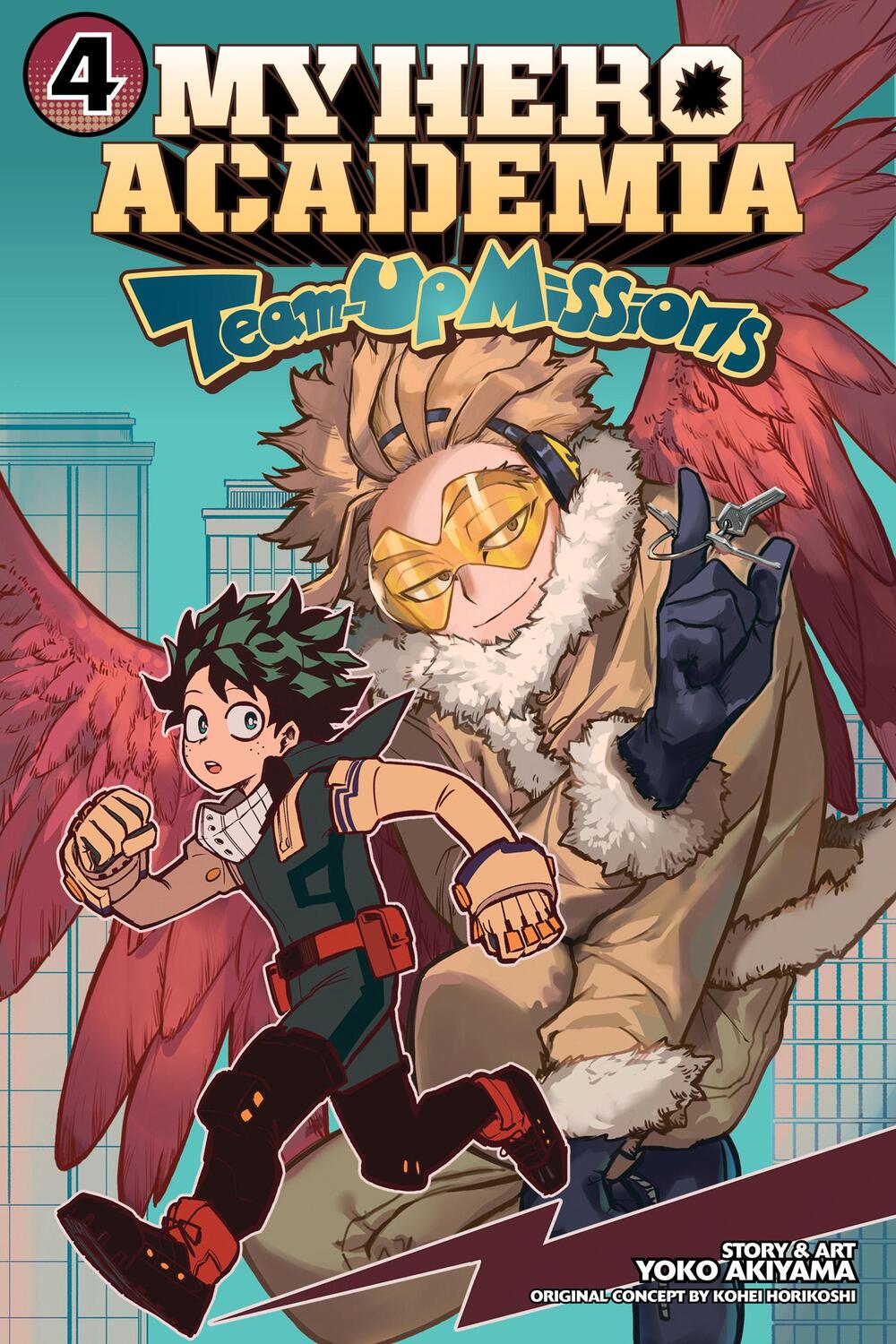 Cover: 9781974741274 | My Hero Academia: Team-Up Missions, Vol. 4 | Yoko Akiyama | Buch