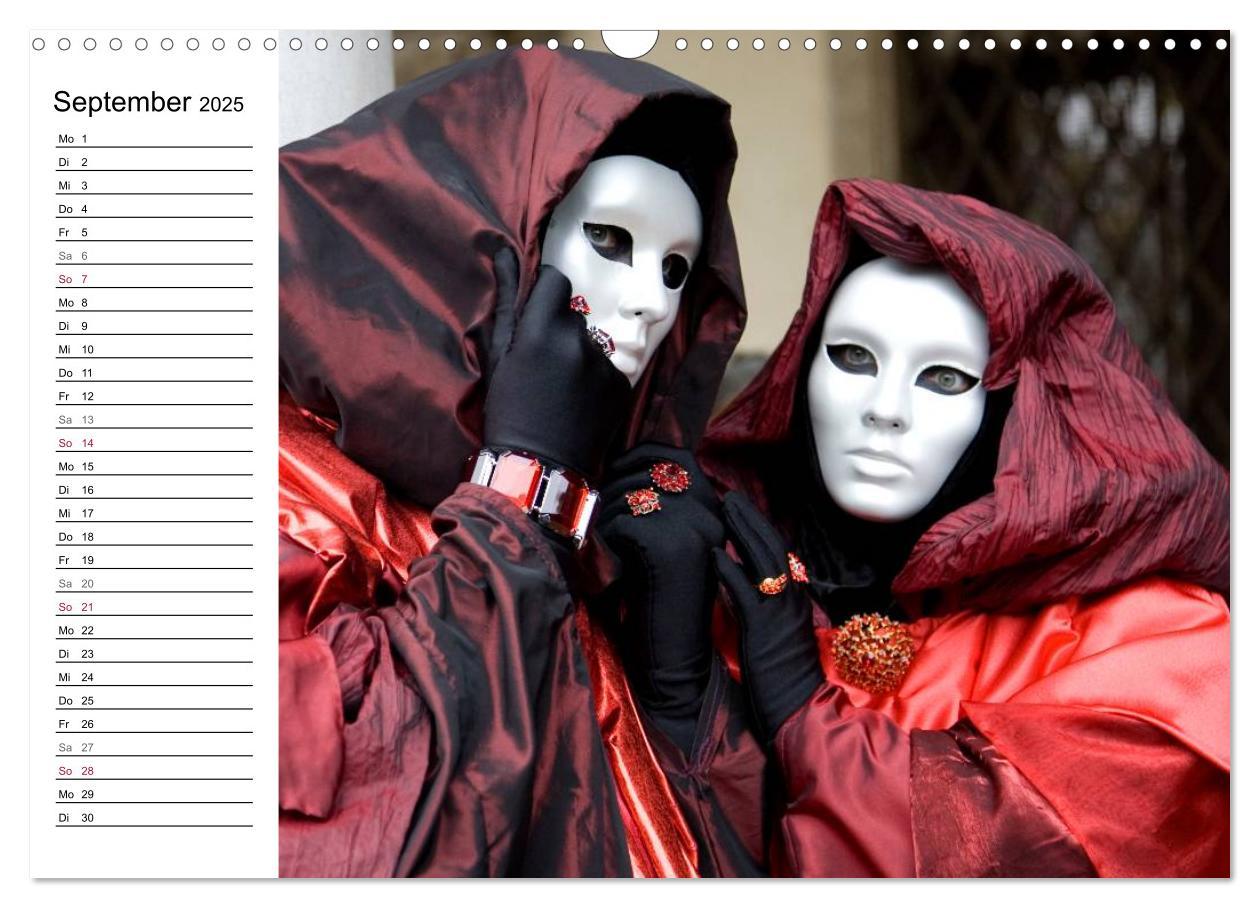 Bild: 9783435552962 | Carnevale di Venezia 2025 (Wandkalender 2025 DIN A3 quer), CALVENDO...