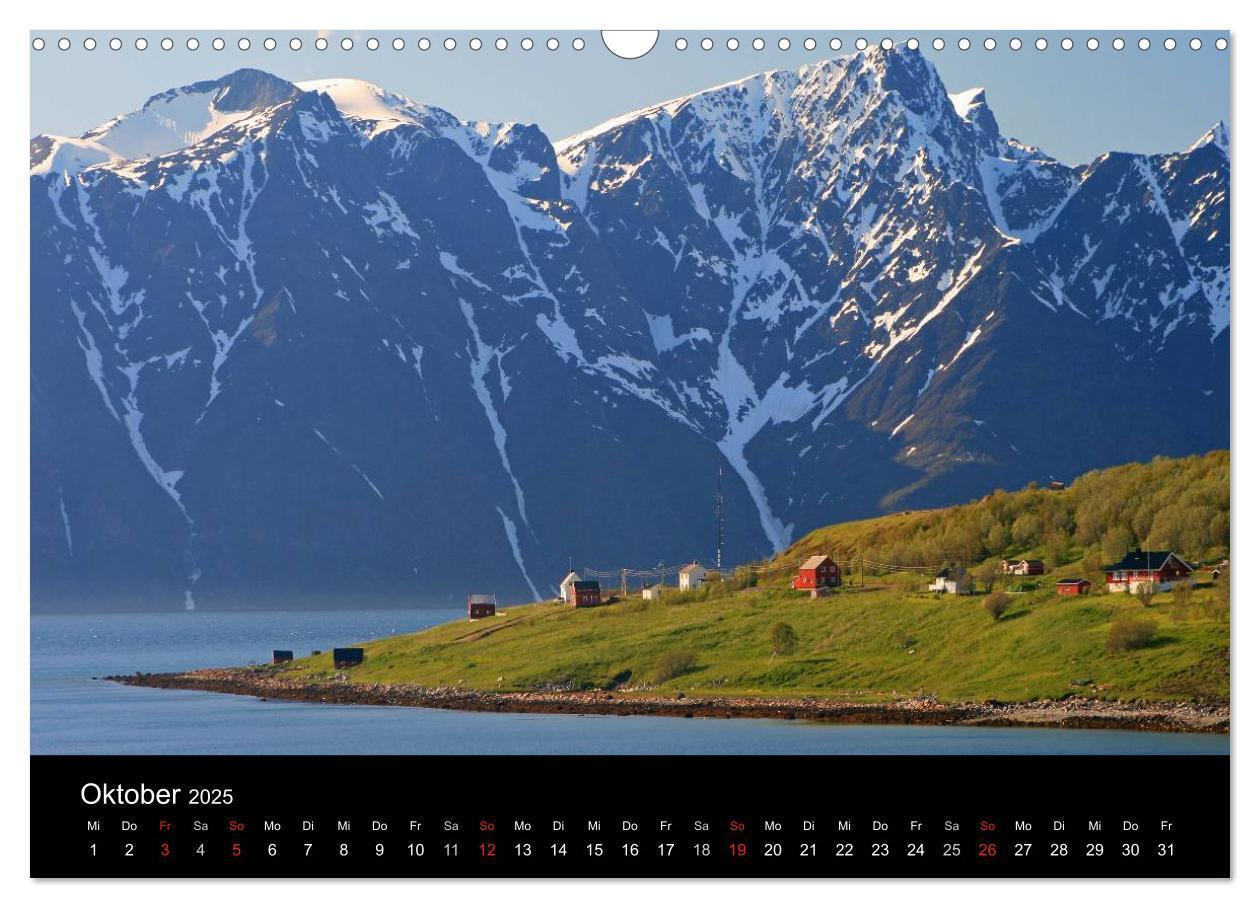 Bild: 9783435795321 | Norwegen 2025 (Wandkalender 2025 DIN A3 quer), CALVENDO Monatskalender