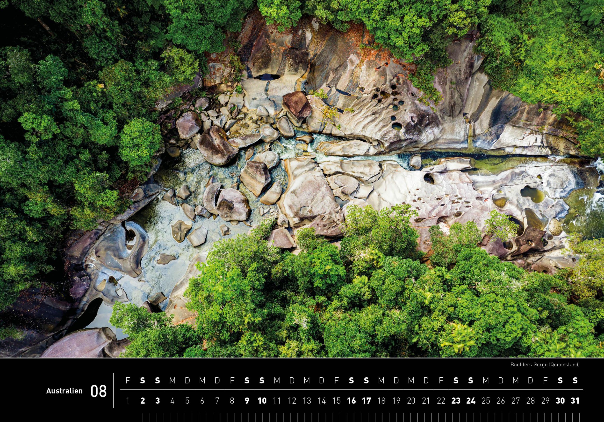 Bild: 9783968555102 | 360° Australien Premiumkalender 2025 | Ingo Öland | Kalender | 13 S.