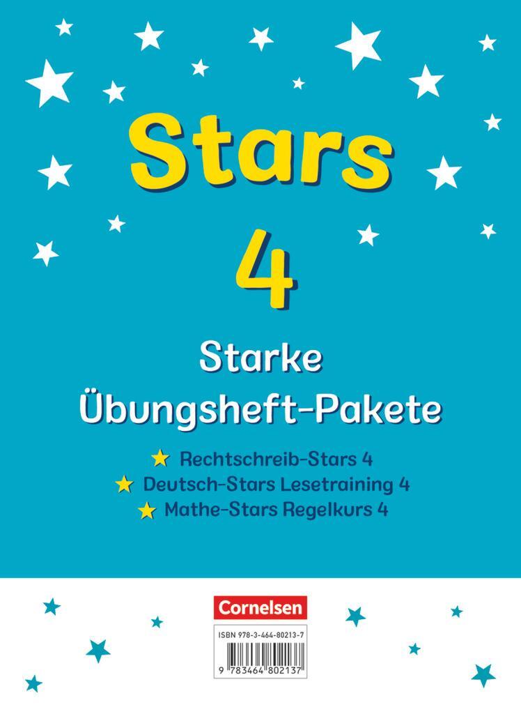 Cover: 9783464802137 | STARS - starke Übungshefte - 4. Schuljahr - 3 Übungshefte im Paket...