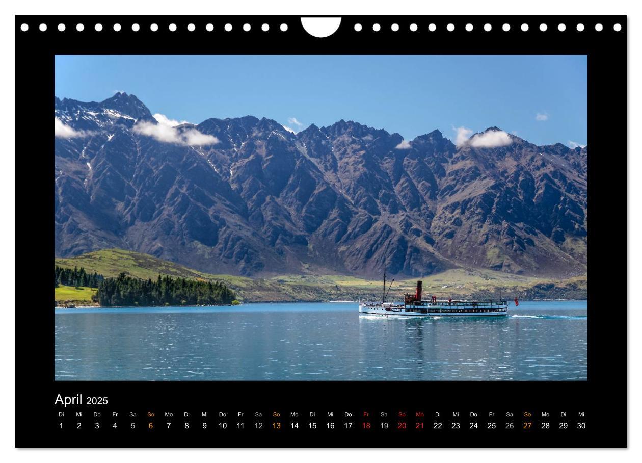 Bild: 9783435678952 | Eine Reise durch Neuseeland (Wandkalender 2025 DIN A4 quer),...