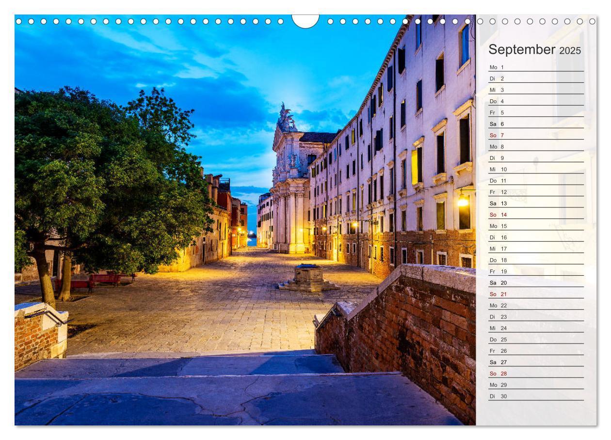 Bild: 9783435315680 | Venedig - Stille Momente (Wandkalender 2025 DIN A3 quer), CALVENDO...