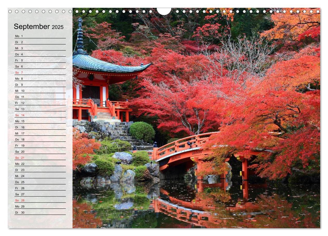 Bild: 9783435624171 | Japan. Im Land der aufgehenden Sonne (Wandkalender 2025 DIN A3...