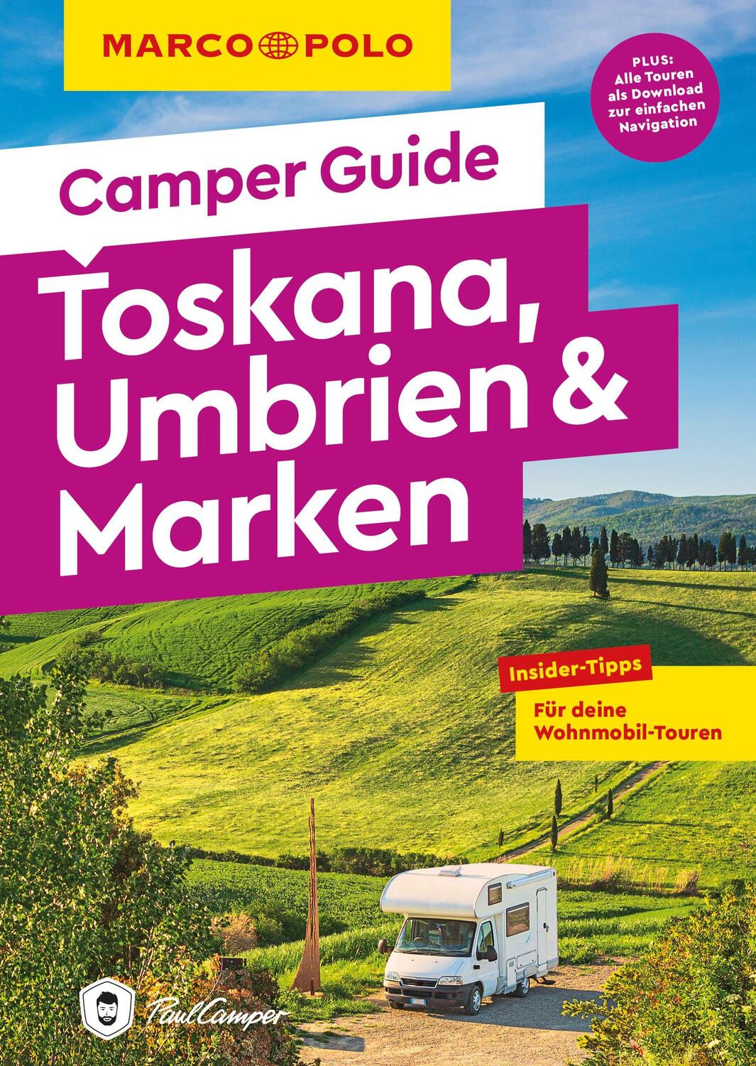 Cover: 9783575016546 | MARCO POLO Camper Guide Toskana, Umbrien & Marken | Schnurrer | Buch