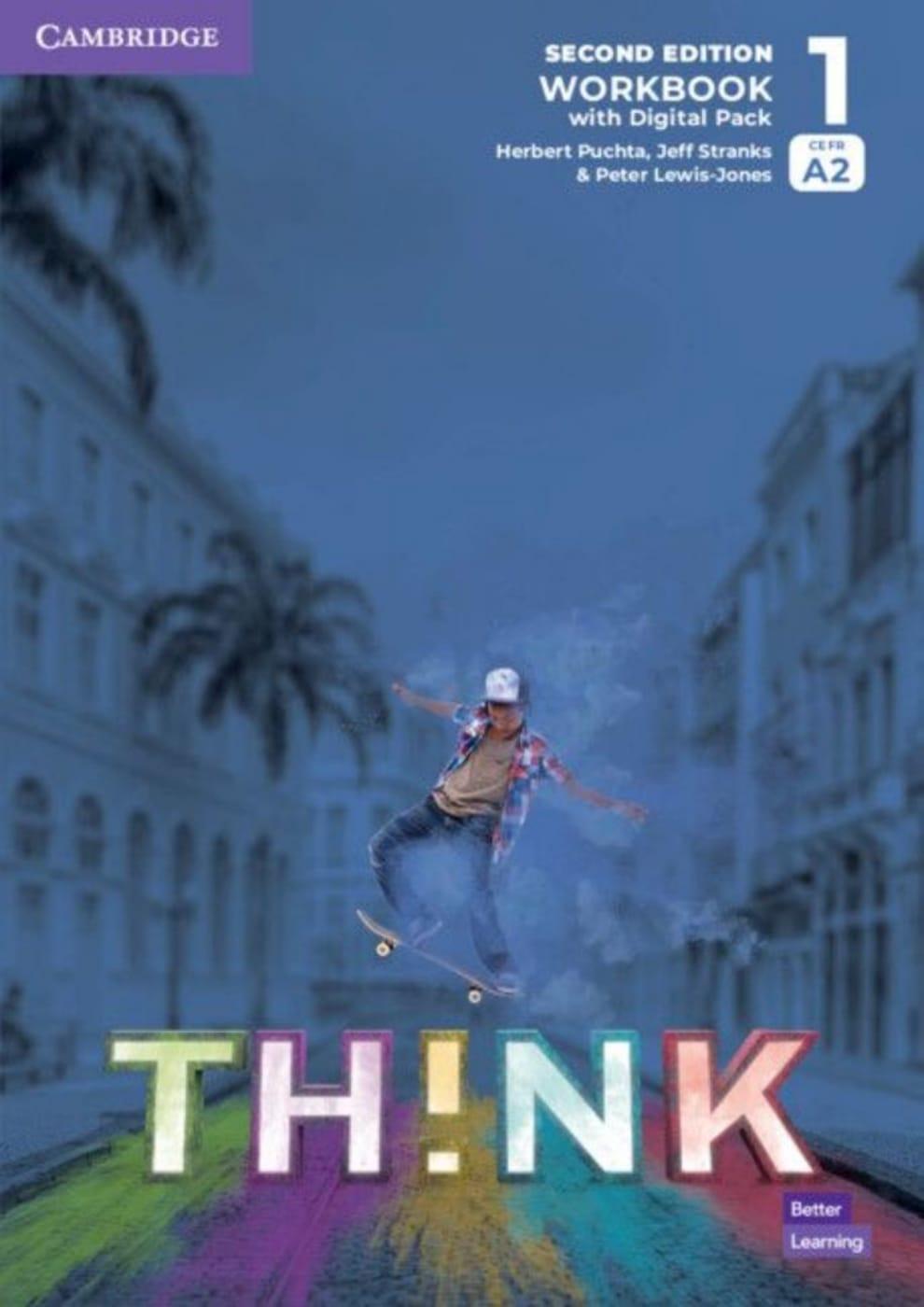 Cover: 9783125418073 | Think. Second Edition Level 1. Workbook with Digital Pack | Buch