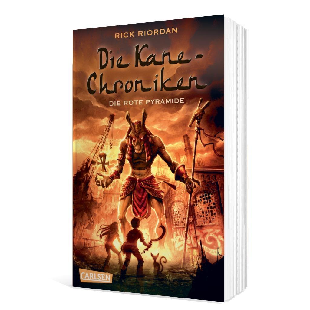 Bild: 9783551312846 | Die Kane-Chroniken 01: Die rote Pyramide | Rick Riordan | Taschenbuch