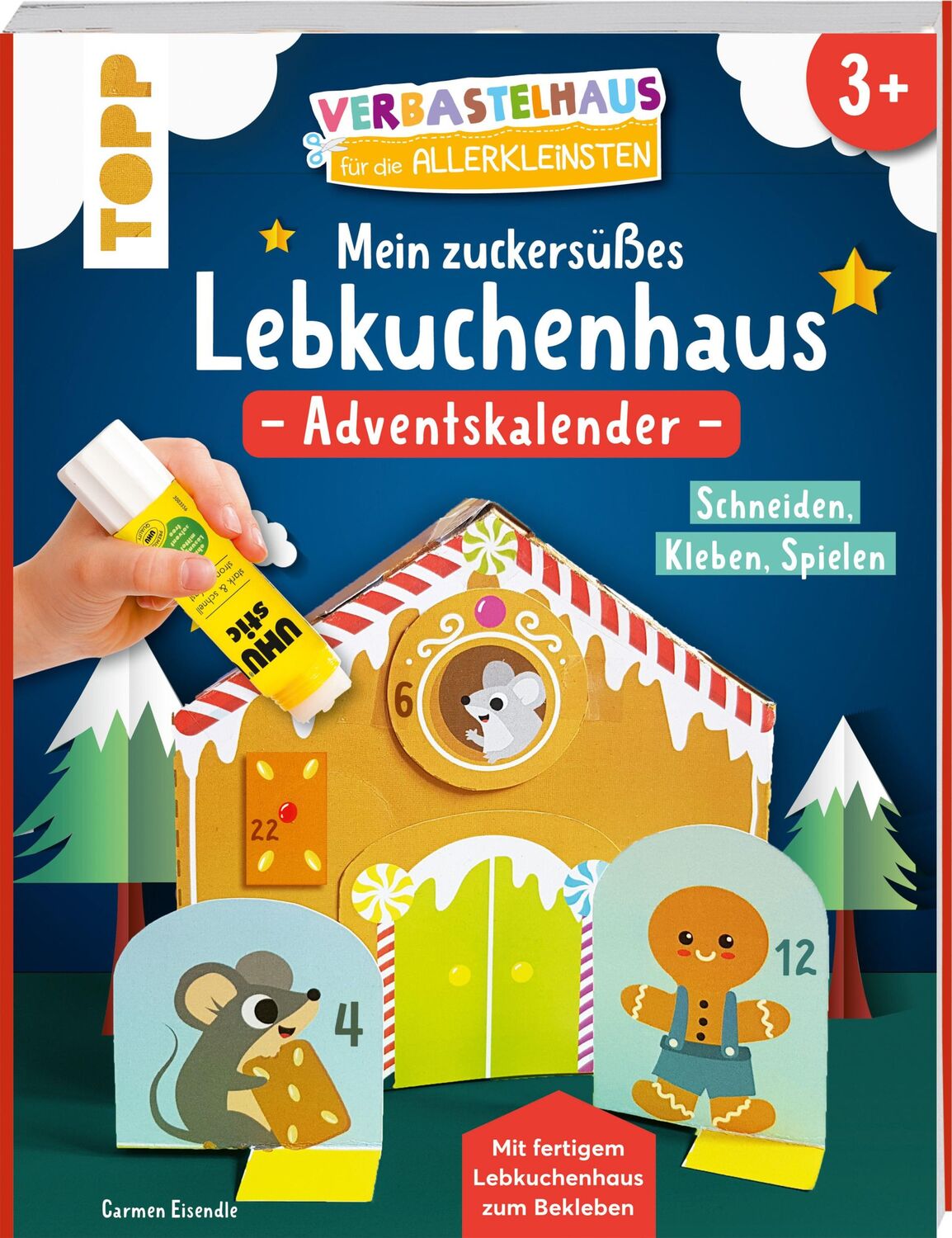 Cover: 9783735890771 | Verbastelhaus für die Allerkleinsten. Mein zuckersüßes Lebkuchenhaus