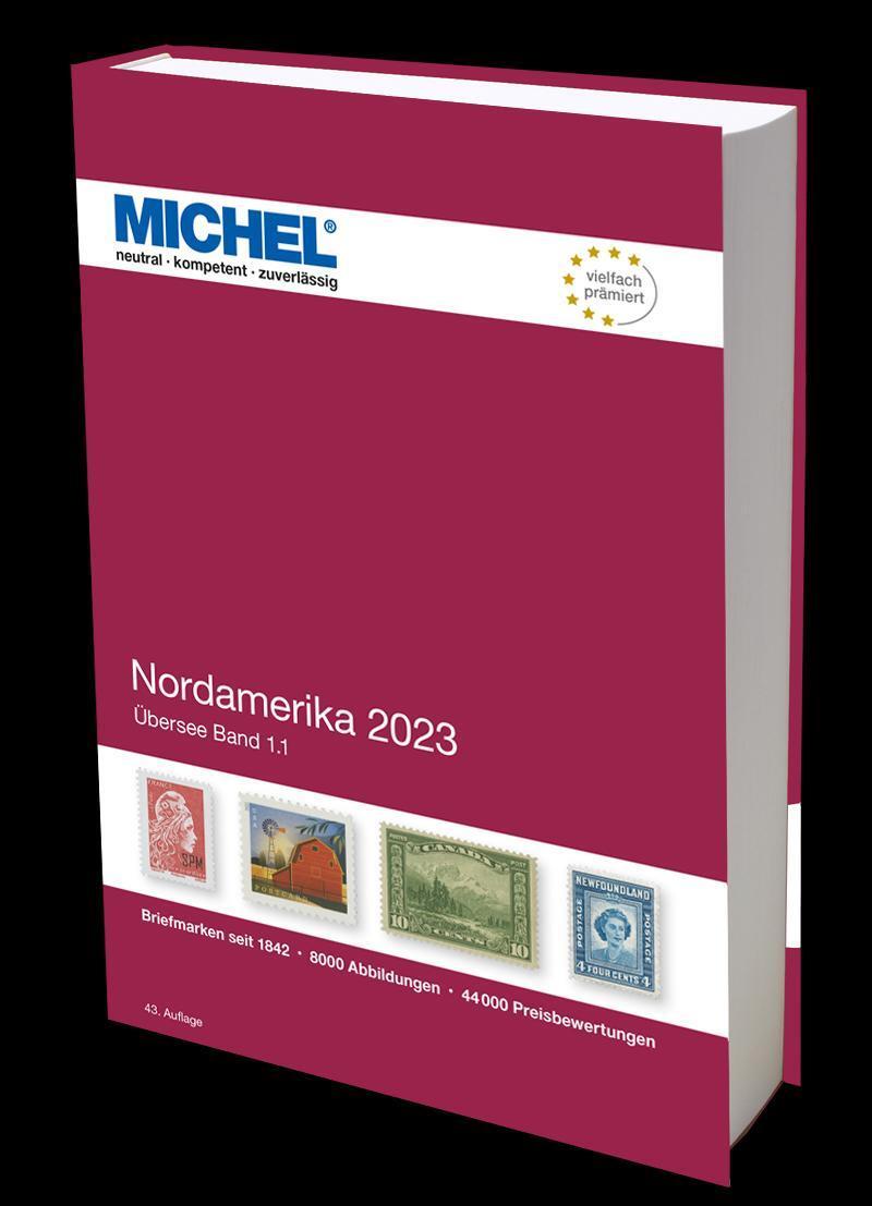 Cover: 9783954024063 | Nordamerika 2023 | Übersee 1.1 | MICHEL-Redaktion | Buch | 800 S.